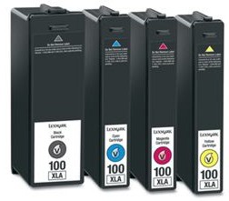 Lexmark 100 Druckerpatronen mit Chip