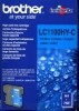  Original Brother LC-1100 HYC Tintenpatrone cyan High-Capacity (ca. 750 Seiten) 