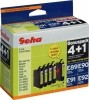  5 Geha Druckerpatronen Multipack 4+1 E89-E92 f�r Epson Stylus D68, D88, DX3800, DX3850, DX4250, DX4800, DX4850 