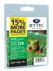  Jettec M338 Druckerpatrone schwarz, ersetzt C8765EE/Nr. 338, 24ml f�r HP Deskjet 460, 5740, 5940, 6520, D4160, Officejet 6210, 6310, 7210, 7310, 7410, Photosmart 2570, 2610, 325, C3180, C4180, D5160, PSC1510, PSC1610 