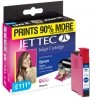  Druckerpatrone Jettec Magenta E71M (90% EXTRA) ersetzt Epson Patrone T0713 und T1003 