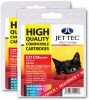  10 Jettec Druckerpatronen mit Chip C27/C28 f�r Canon Pixma Drucker IP4200, IP4300, IP4500, IP5200, IP5300, MP500, MP530, MP600, MP800, MP810, MP830, MX850</b> 