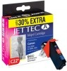  Druckerpatrone Jettec C6B schwarz (30% EXTRA LIFE) bci-6bk f�r Canon 