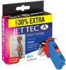  Druckerpatrone Jettec C6C cyan (30% EXTRA LIFE) bci-6c f�r Canon 