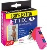  Druckerpatrone Jettec C6M magenta (30% EXTRA LIFE) bci-6m Canon 