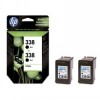  HP Tintenpatrone schwarz Doppelpack ( CB 331 EE / CB331EE / 338 / 338 ) 