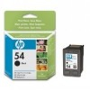  HP Tintenpatrone schwarz ( CB 334 AE / CB334AE / 54 / 54 ) 