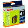  4 Geha Druckerpatronen ersetzt Epson Tinte T0715 