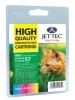  Druckerpatrone Jettec H57 color ersetzt HP Patrone C6657A mit 24ml Inhalt 