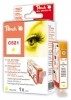  Druckerpatrone Peach gelb ersetzt Canon Pixma Tinte CLI-521Y 