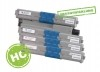  4 Rebuilt Toner f�r Oki C310, C330, C500, C510, C530, MC351, MC361, MC561 