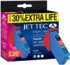  Druckerpatrone Jettec C20C cyan bci-3ec f�r Canon 