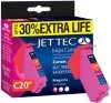  Druckerpatrone Jettec C20M magenta bci-3em f�r Canon 