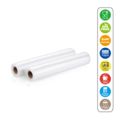  Peach Vakuumierfolie - 2 Rollen à 28x300cm 