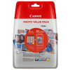  Original Canon CLI-571 XL 0332 C 005 Tintenpatrone MultiPack Bk,C,M,Y High-Capacity + Fotopapier 50 Blatt (ca. 11 ml) 