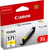  Original Canon CLI-571y XL 0334C001 Tintenpatrone gelb High-Capacity (ca. 680 Seiten) 