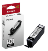  Original Canon PGI-570pgbk 0372C001 Tintenpatrone schwarz pigmentiert (ca. 300 Seiten) 