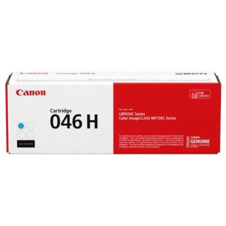 Original Canon 046H 1253 C 002 Toner cyan High-Capacity (ca. 5.000 Seiten)