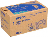  Original Epson C13S050604 0604 Toner cyan (ca. 7.500 Seiten) 