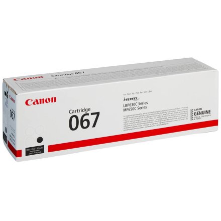 Original Canon 067 bk 5102C002 Toner schwarz (ca. 1.350 Seiten)