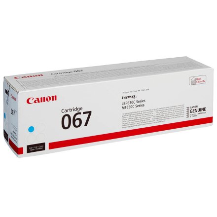 Original Canon 067 5101 C 002 Toner cyan (ca. 1.250 Seiten)