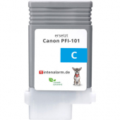  Druckerpatrone von tintenalarm.de ersetzt Canon PFI-101c, 0884B001 cyan 