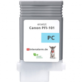  Druckerpatrone von tintenalarm.de ersetzt Canon PFI-101pc, 0887B001 cyan hell 