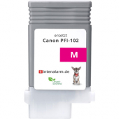  Druckerpatrone von tintenalarm.de ersetzt Canon PFI-102m, 0897B001 magenta 