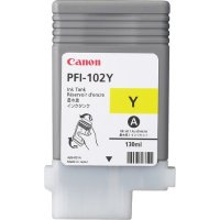 Original Canon PFI-102 Y 0898 B 001 Tintenpatrone gelb (ca. 130 ml)
