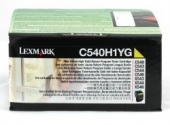  Original Lexmark C540H1YG Toner gelb return program (ca. 2.000 Seiten) 