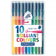  10 Filzstifte triplus color von STAEDTLER farbsortiert 
