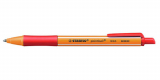  Kugelschreiber pointball von Stabilo, Schreibfarbe rot 