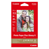  Fotopapier 10x15 cm, 265 g/m², 50 Blatt, hochglänzend, Canon PP-201 