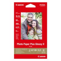 Fotopapier 10x15 cm, 265 g/m², 50 Blatt, hochglänzend, Canon PP-201