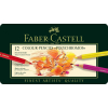  12 Künstlerfarbstifte POLYCHROMOS von FABER-CASTELL farbsortiert 