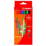 Buntstifte color von STABILO farbsortiert, 12 Stifte