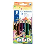 Buntstifte Noris colour 185 von STAEDTLER farbsortiert, 12 Stifte