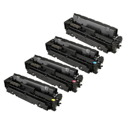 4 Toner von tintenalarm.de ersetzt Canon 1251C002, 1252C002, 1253C002, 1254C002 (Set aus schwarz, cyan, magenta und gelb)