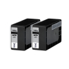  2 XL Druckerpatronen von tintenalarm.de ersetzt Canon PGI-1500BK XL, 9182B001 schwarz Doppelpack (2x ca. 1.200 Seiten) 