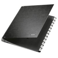 Pultordner 5812 von LEITZ, DIN A4, 1-12, schwarz