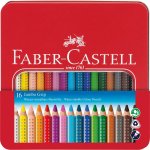 16 Buntstifte Jumbo Grip von FABER-CASTELL farbsortiert