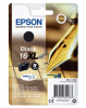  Original Epson C13T16314012 T1631 16XL Tintenpatrone schwarz High-Capacity XL (ca. 500 Seiten) 