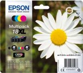  Original Epson C13T18164012 18 XL Tintenpatrone MultiPack Bk,C,M,Y High-Capacity 