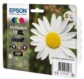  Original Epson 18XL C 13 T 18164012 Tintenpatrone MultiPack Bk,C,M,Y High-Capacity 