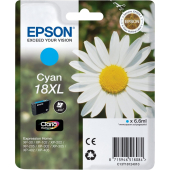  Original Epson C13T18124012 18 XL Tintenpatrone cyan High-Capacity (ca. 450 Seiten) 