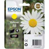  Original Epson C13T18044012 18 Tintenpatrone gelb (ca. 180 Seiten) 