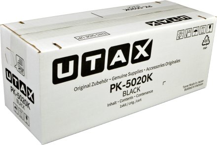 Original Utax PK-5020k 1T02YJ0UT0 Toner schwarz (ca. 7.000 Seiten)
