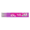  3 Tintenrollerminen FriXion von PILOT, pink 