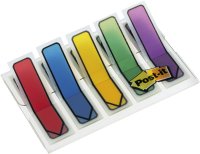 Haftmarker Mini Pfeile von Post-it, 5x 20 Streifen, farbsortiert