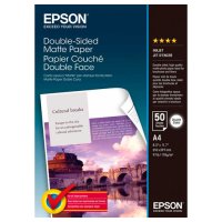 Fotopapier A4, 178 g/m², 50 Blatt, matt, beidseitig bedruckbar, Epson S041569